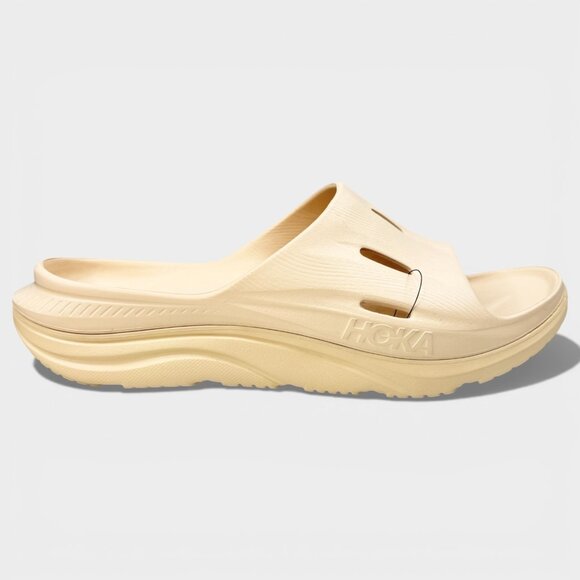New Hoka Ora Recovery Slide 3 Mens Sandals Size 14 Vanilla Comfort 1135061/VLV main image 5